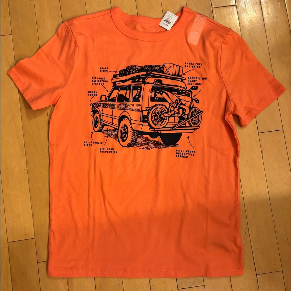GAP Orange Adventure Graphic Tee